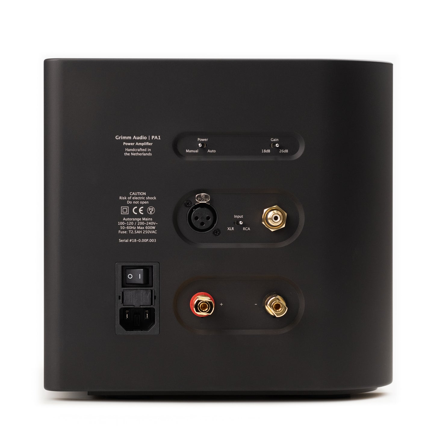 Grimm Audio PA1 Mono Power Amplifier