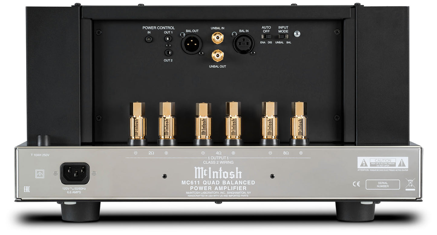 McIntosh MC611 Quad Balanced Power Amplifier