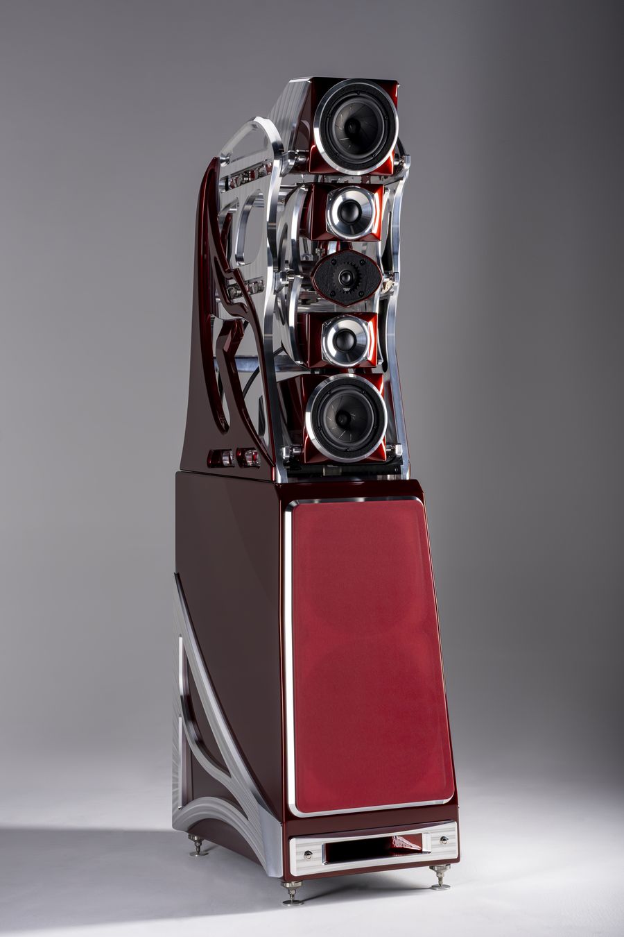 An Autobiography in Crowned Rose fitted with a red grille