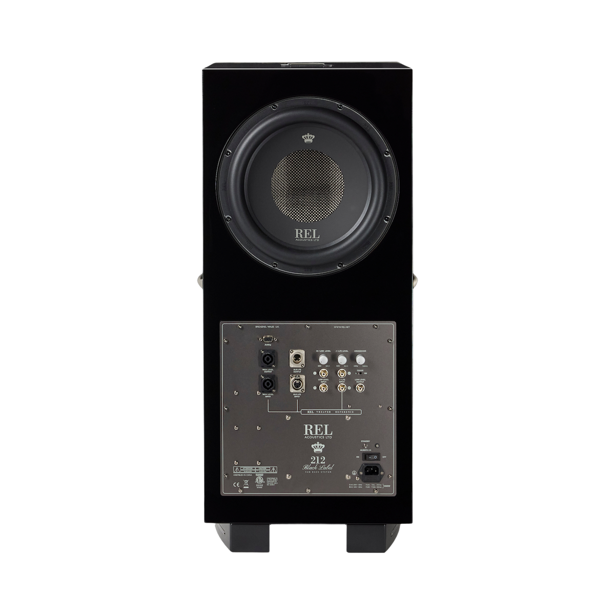 REL 212 Black Label Subwoofer