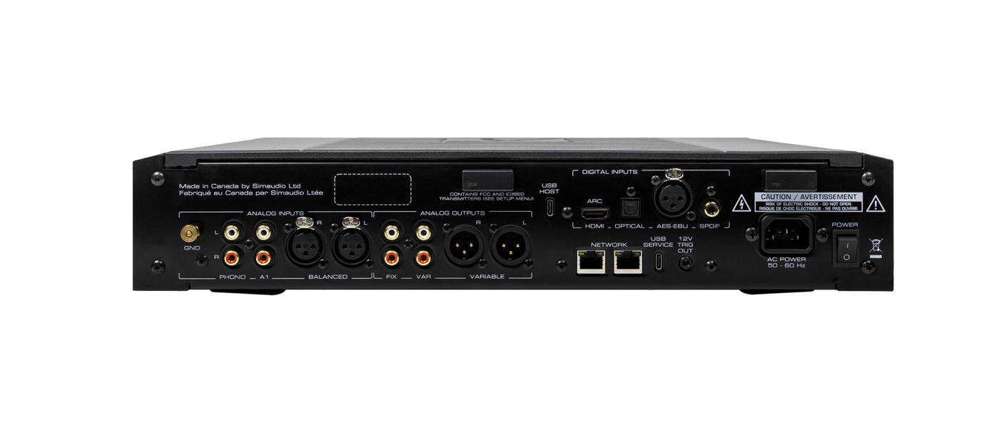 Moon 491 Network Player / Preamplifier