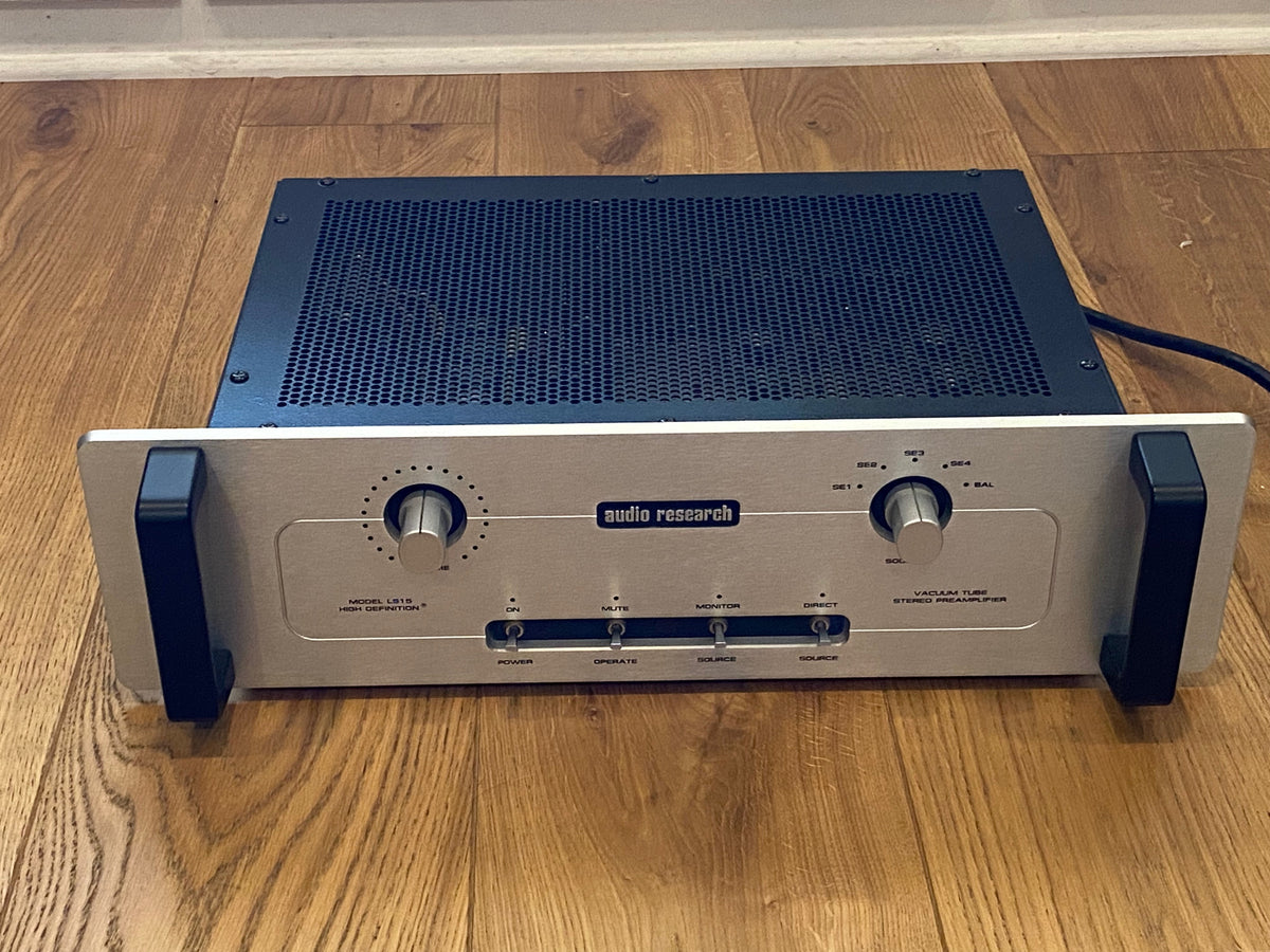 Audio Research LS15 tube line stage preamplifier, photo 1 of 6