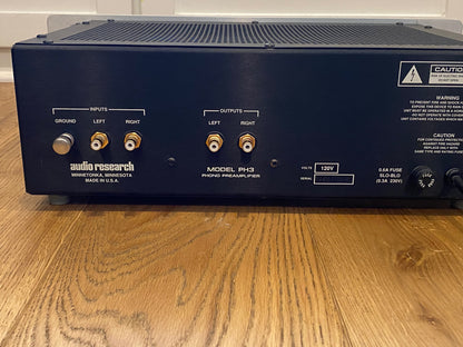 Audio Research PH3 tube phono preamplifier, photo 2 of 5