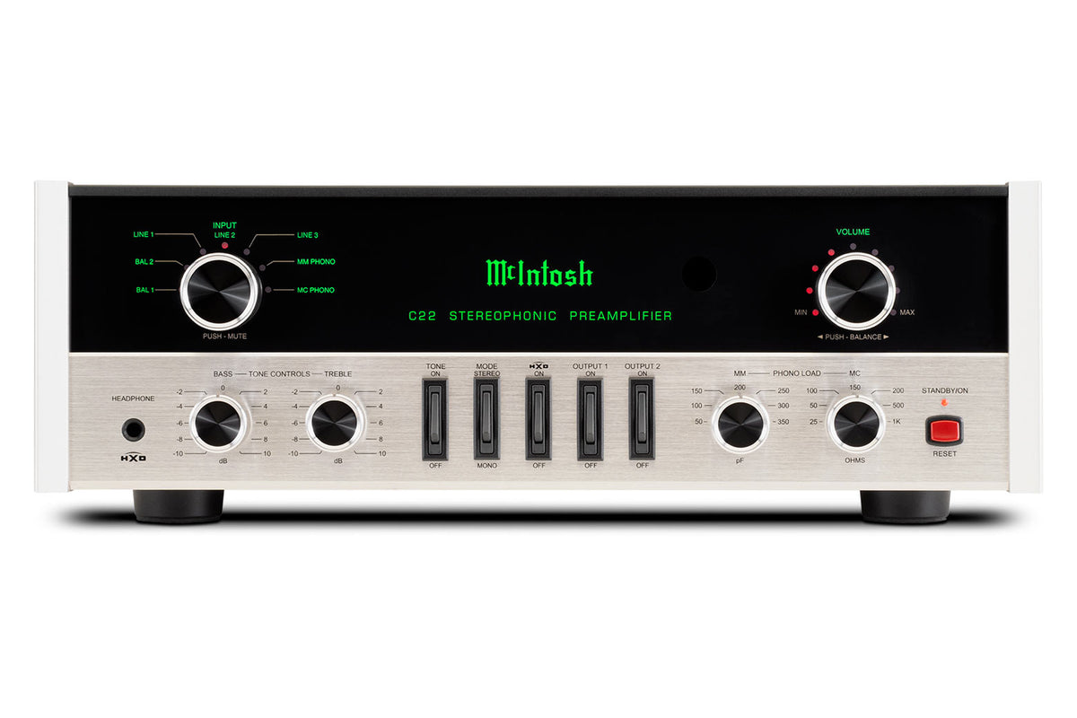 McIntosh C22 Mk V Vacuum Tube Preamplifier