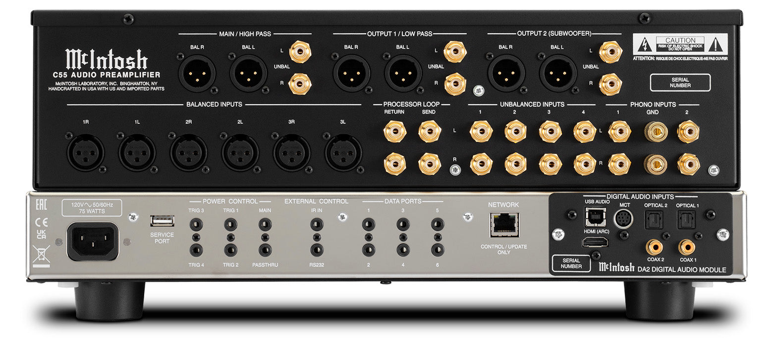 McIntosh C55 2-Channel Preamplifier