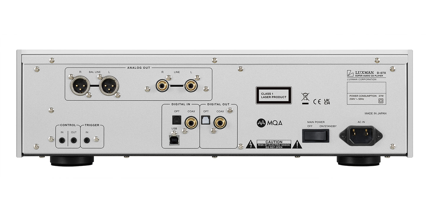 Luxman D-07X SACD Player