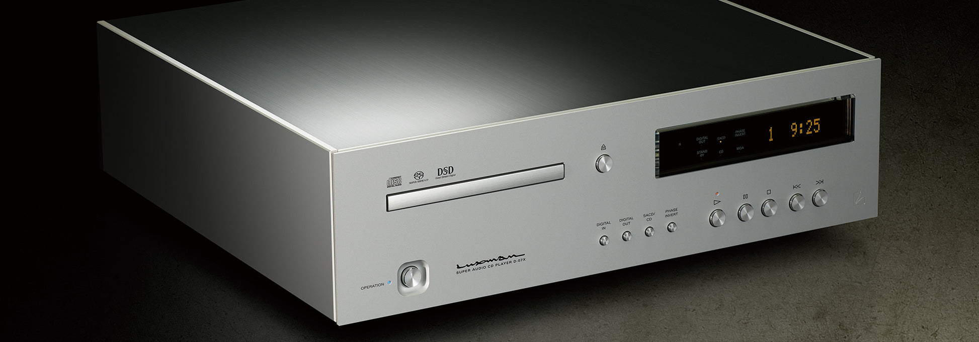 Luxman D-07X SACD Player