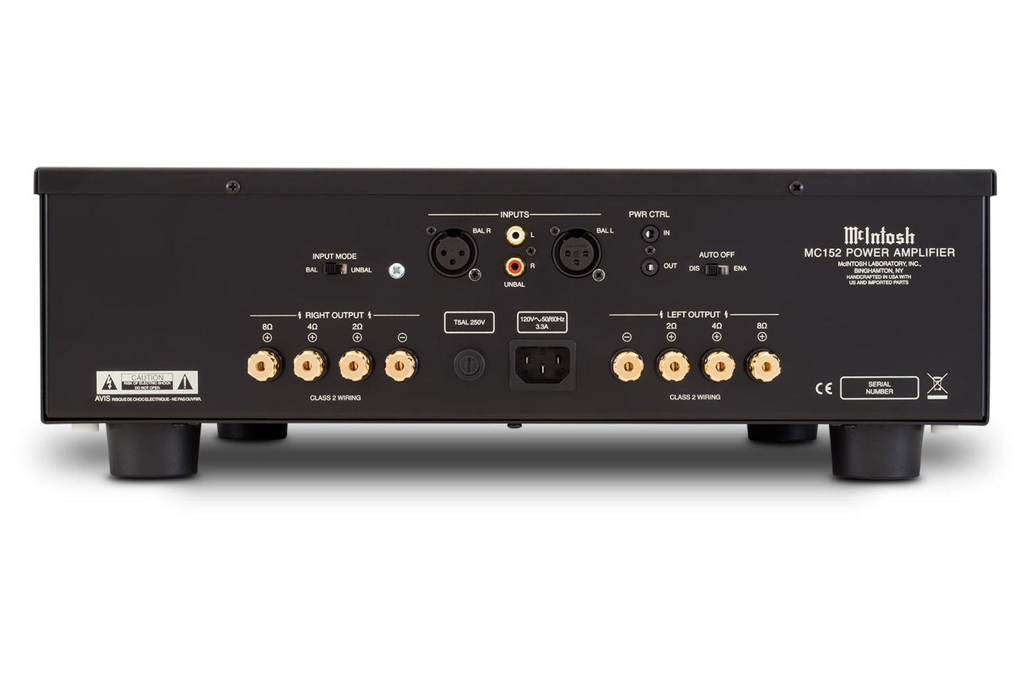 McIntosh MC152 2-Channel Power Amplifier