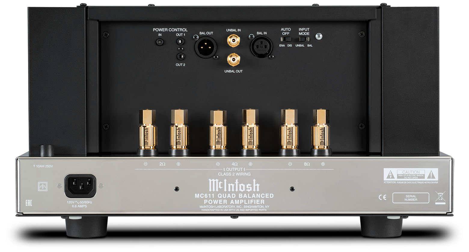 McIntosh MC611 Quad Balanced Power Amplifier