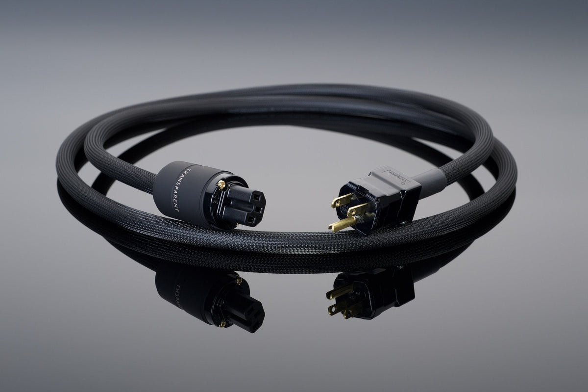 Transparent High Performance Power Cord