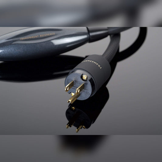 Transparent Reference Power Cord