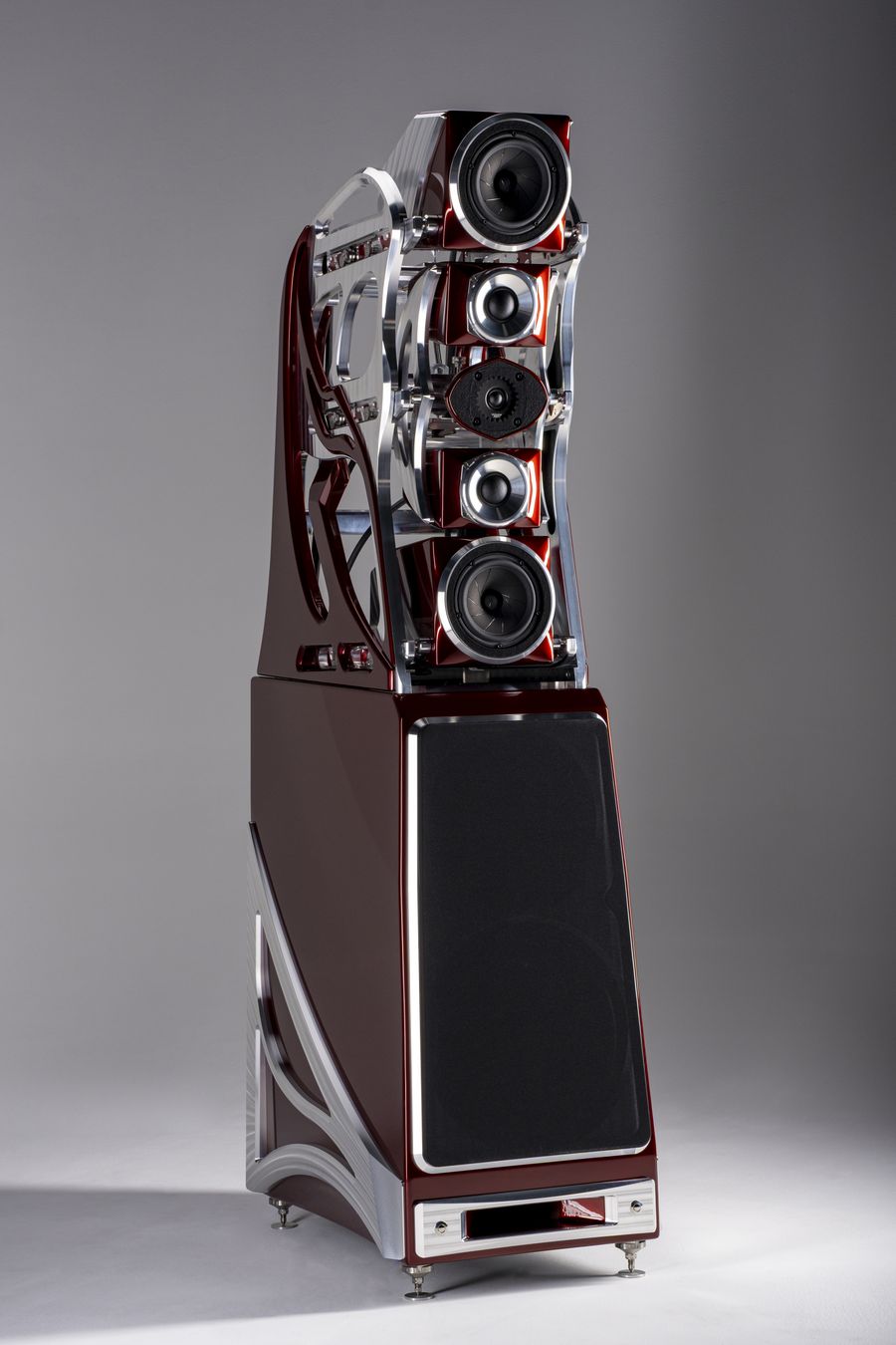 An Autobiography in Crowned Rose fitted with a black grille