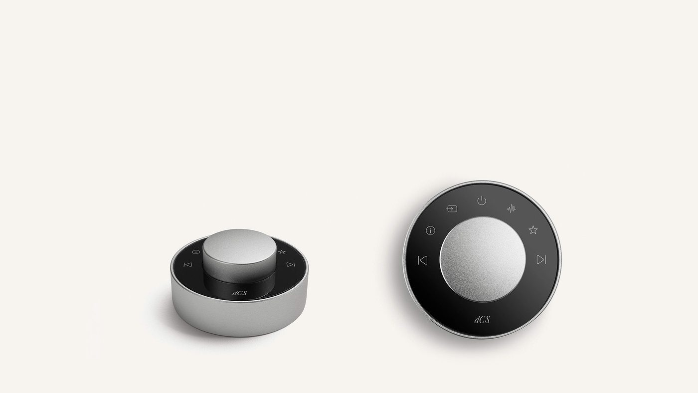 The machined aluminium Varèse remote control